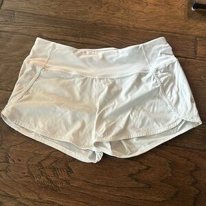White lululemon speed ups